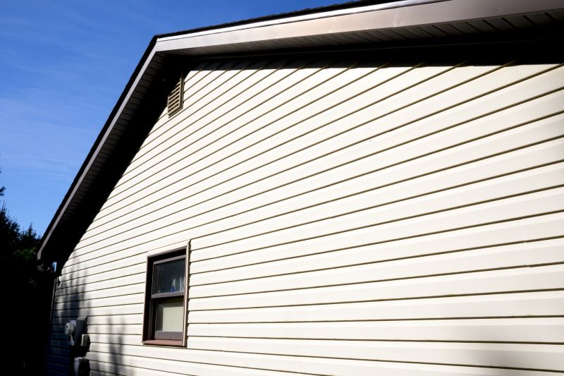 Home with Newly Installed Vinyl Siding